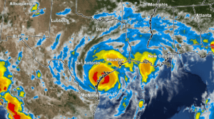Hurricane Harvey Satellite Photo